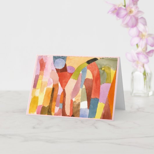 Verkeer van Vaulted Chambers, Paul Klee Kaart (Orchidee)