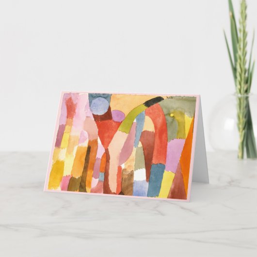 Verkeer van Vaulted Chambers, Paul Klee Kaart (Voorkant)