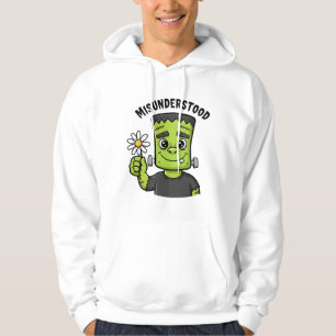 "Verkeerd Begrepen" Frankenstein's Monster Hoodie