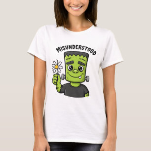 "Verkeerd Begrepen" Frankenstein's Monster T-shirt
