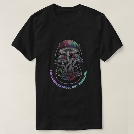Verkeerd begrepen maar magisch t-shirt (Design voorkant)