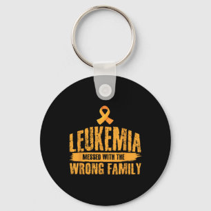 Verkeerd familiebedrijf Leukemie Awarenes Sleutelhanger