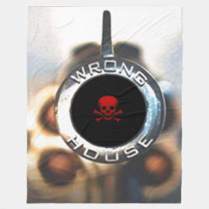 VERKEERD HUIS FLEECE DEKEN