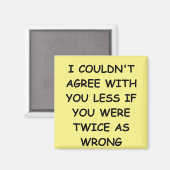 VERKEERD MAGNEET (Voorkant / Achterkant)