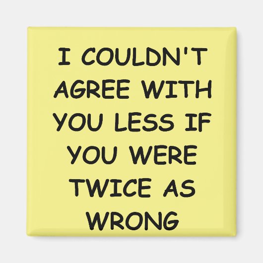 VERKEERD MAGNEET (Voorkant)