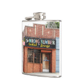 Verkeerd nummer Cocktail Lounge-fotokolf Heupfles (Links)