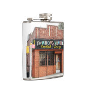 Verkeerd nummer Cocktail Lounge-fotokolf Heupfles (Rechts)