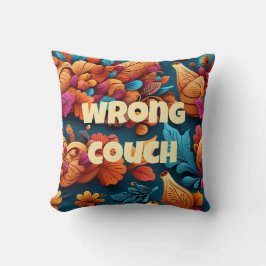 Verkeerde bank decoratieve Herfst Kussen
