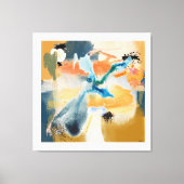 Verkeerde bocht canvas afdruk (Voorkant)