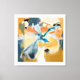 Verkeerde bocht canvas afdruk