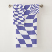 Verkeerde Controles Retro Psychedelic Bad Handdoek (Insitu)