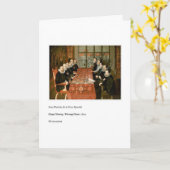 VERKEERDE DEUR VERJAARDAG KAART (Gele Bloem)