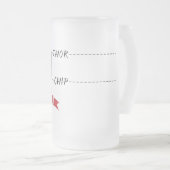 Verkeerde hol-chip of Thor-Mok Matglas Bierpul (Voorkant rechts)