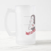 Verkeerde hol-chip of Thor-Mok Matglas Bierpul (Links)