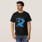 Verkeerde kant van de rivier t-shirt (Voorkant volledig)