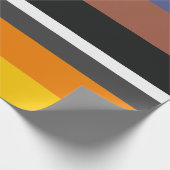 Verkeerde kleuren Vertrouwde horizontale rechthoek Cadeaupapier (Hoek)