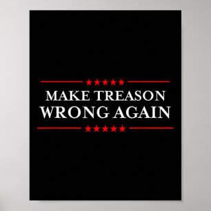 Verkeerde redenering opnieuw politiek weerstand bi poster