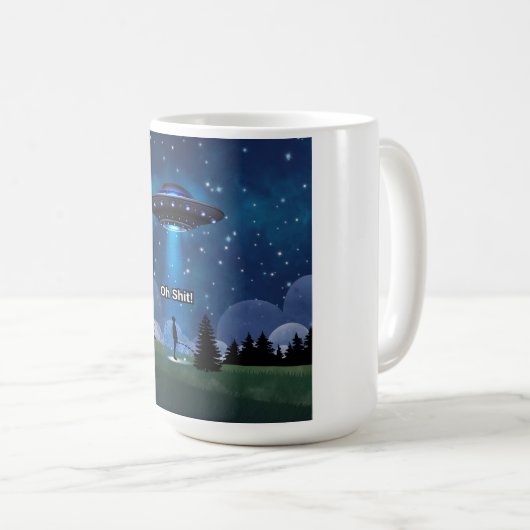 Verkeerde tijd om je broek te laten zakken koffiemok (Voorkant rechts)