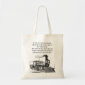 Verkeerde trein, eerste halte tote bag (Voorkant)