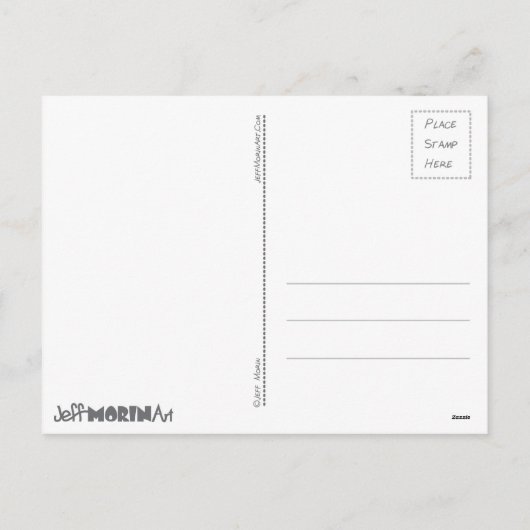 Verkeerde zak kerstmis Kaart (Achterkant)