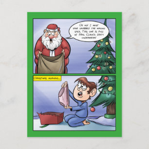 Verkeerde zak kerstmis Kaart