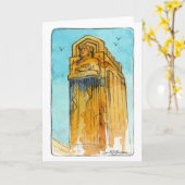 Verkeersbeschermer Vouwkaart Kaart (Gele Bloem)