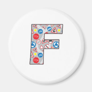 Verkeersbord Fun F Magneet