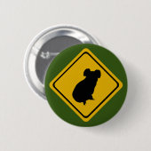 verkeersbord koala ronde button 5,7 cm (Voorkant /achterkant)