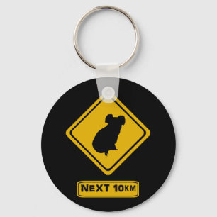 verkeersbord koala sleutelhanger