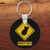 verkeersbord koala sleutelhanger (Voorkant)