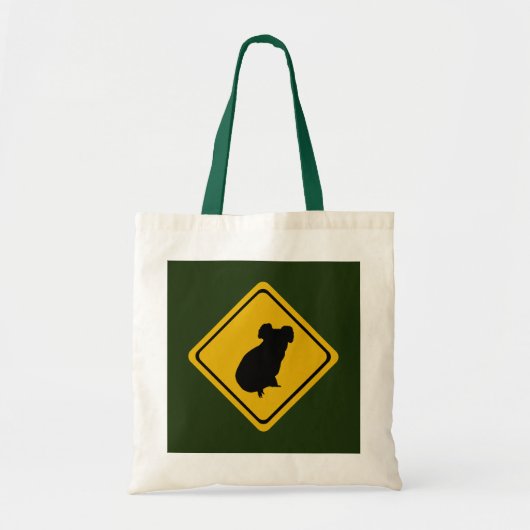 verkeersbord koala tote bag (Voorkant)
