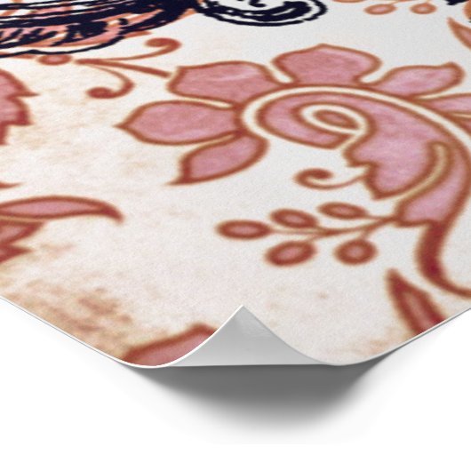 verkeersbord Parijs Poster (Hoek)