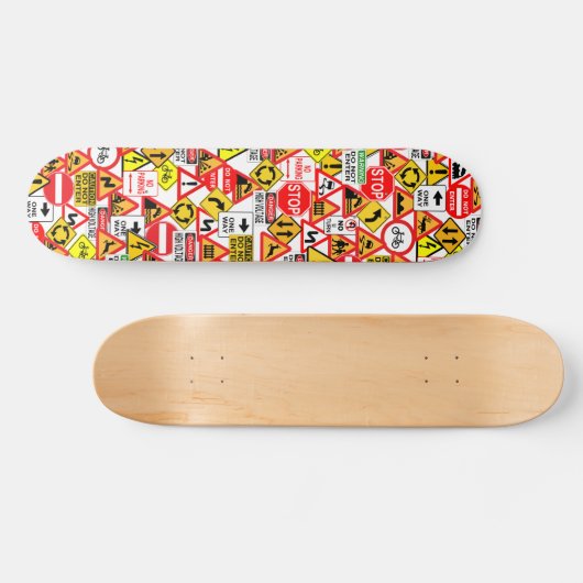 Verkeersborden skateboard (Horizontaal)
