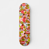 Verkeersborden skateboard (Voorkant)