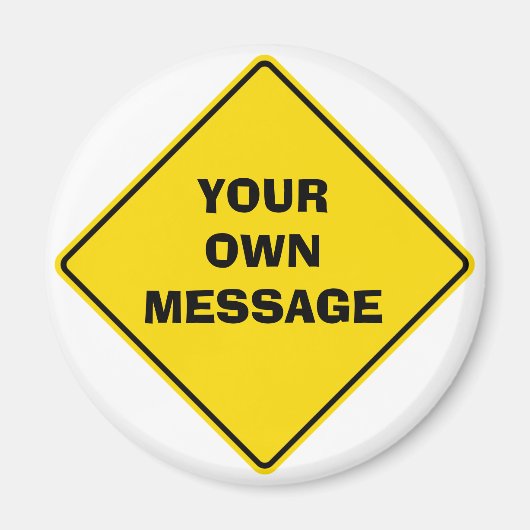 verkeersbordmagneet magneet (Voorkant)