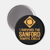 Verkeerscirkel van Sanford Magneet (Voorkant / Achterkant)