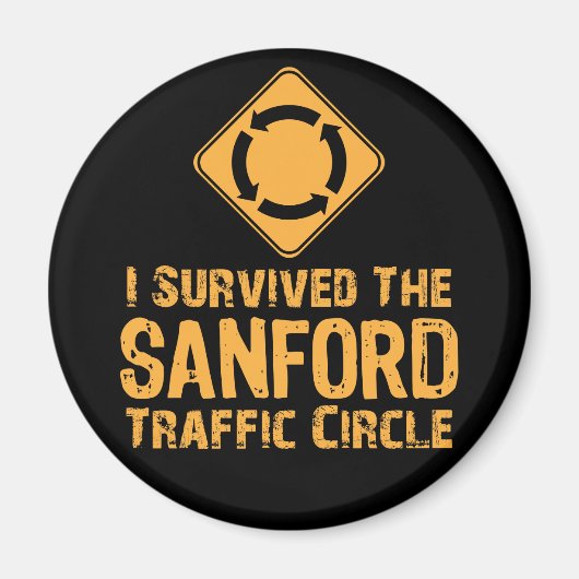 Verkeerscirkel van Sanford Magneet (Voorkant)
