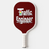 Verkeersengineeringlampjes Pickleball Paddle (Achterkant)