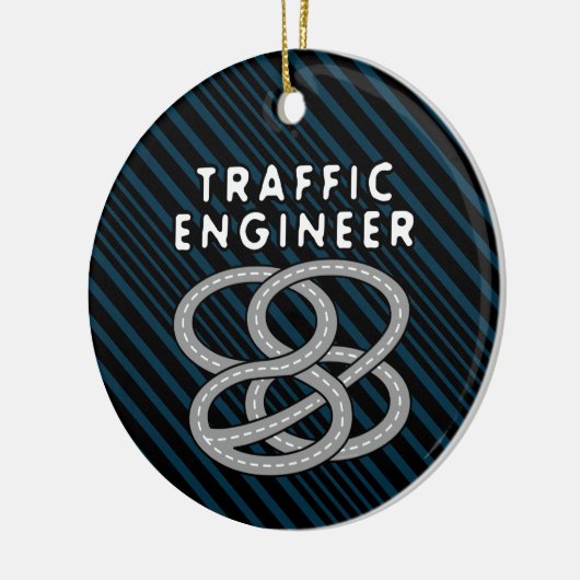 Verkeersengineeringsnelweg Keramisch Ornament (Links)