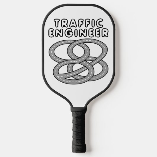 Verkeersengineeringsnelweg Pickleball Paddle (Voorkant)