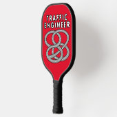 Verkeersengineeringsnelweg Pickleball Paddle (Links)