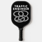 Verkeersengineeringsnelweg Pickleball Paddle (Achterkant)