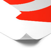 Verkeerskegel Poster (Hoek)