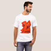 verkeerskegels t-shirt (Voorkant volledig)
