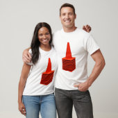 verkeerskegels t-shirt (Unisex)