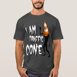 Verkeerskonenkostuum Ik ben een verkeerskap T-shirt