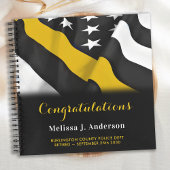 Verkeersleider Pensioen Dunne Gouden Lijn Feest Ga Notitieboek