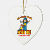 Verkeersleiders Keramisch Ornament (Links)