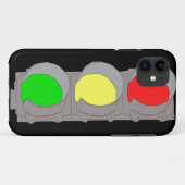 Verkeerslicht Case-Mate iPhone Case (Achterkant (horizontaal))