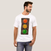 verkeerslicht - Gepersonaliseerd T-shirt (Voorkant volledig)